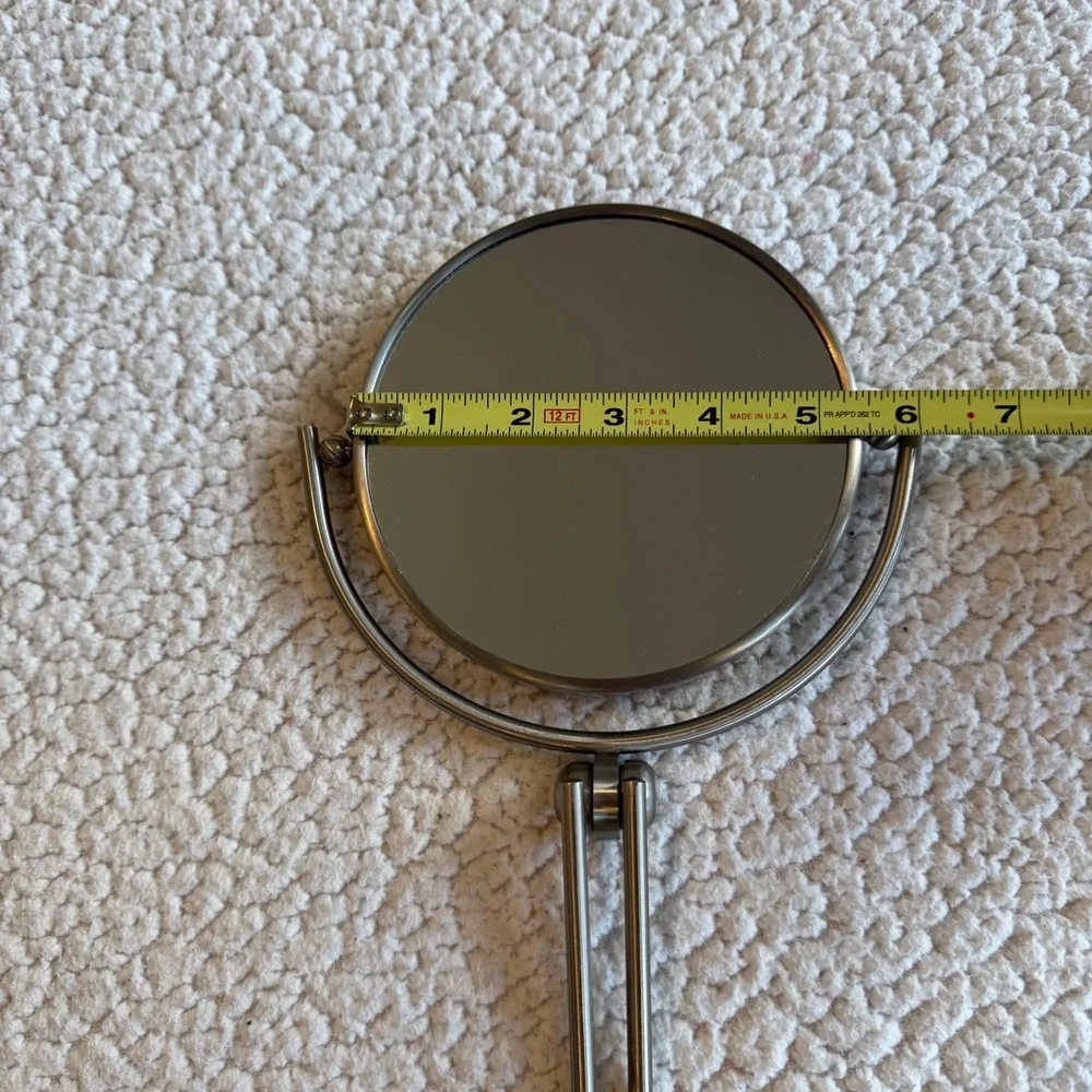 Vintage Folding Travel Mirror – Unique 3-Panel Stand Design